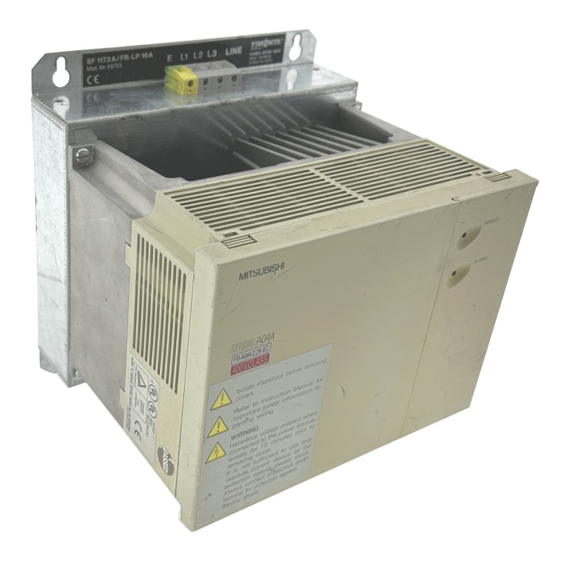 MITSUBISHI frequency converter 2.2kW - FR-A044-2.2K-EC + SF1173A/FR-LP16A