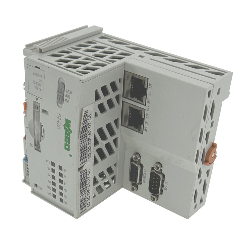 Wago 750-8204 - CPU PFC 200 CS 2ETH RS CAN - 750-8204