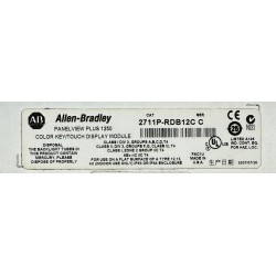 Allen-Bradley Panelview Plus 1250 - 2711P-RDB12C + 2711P-B12C4D6